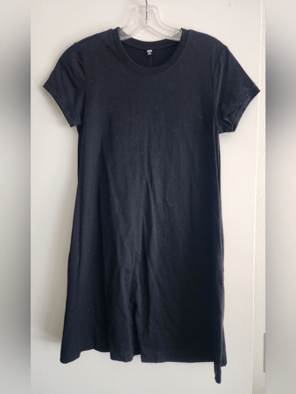 UNIQLO | Black Short Sleeve T-Shirt Dress | Size XS